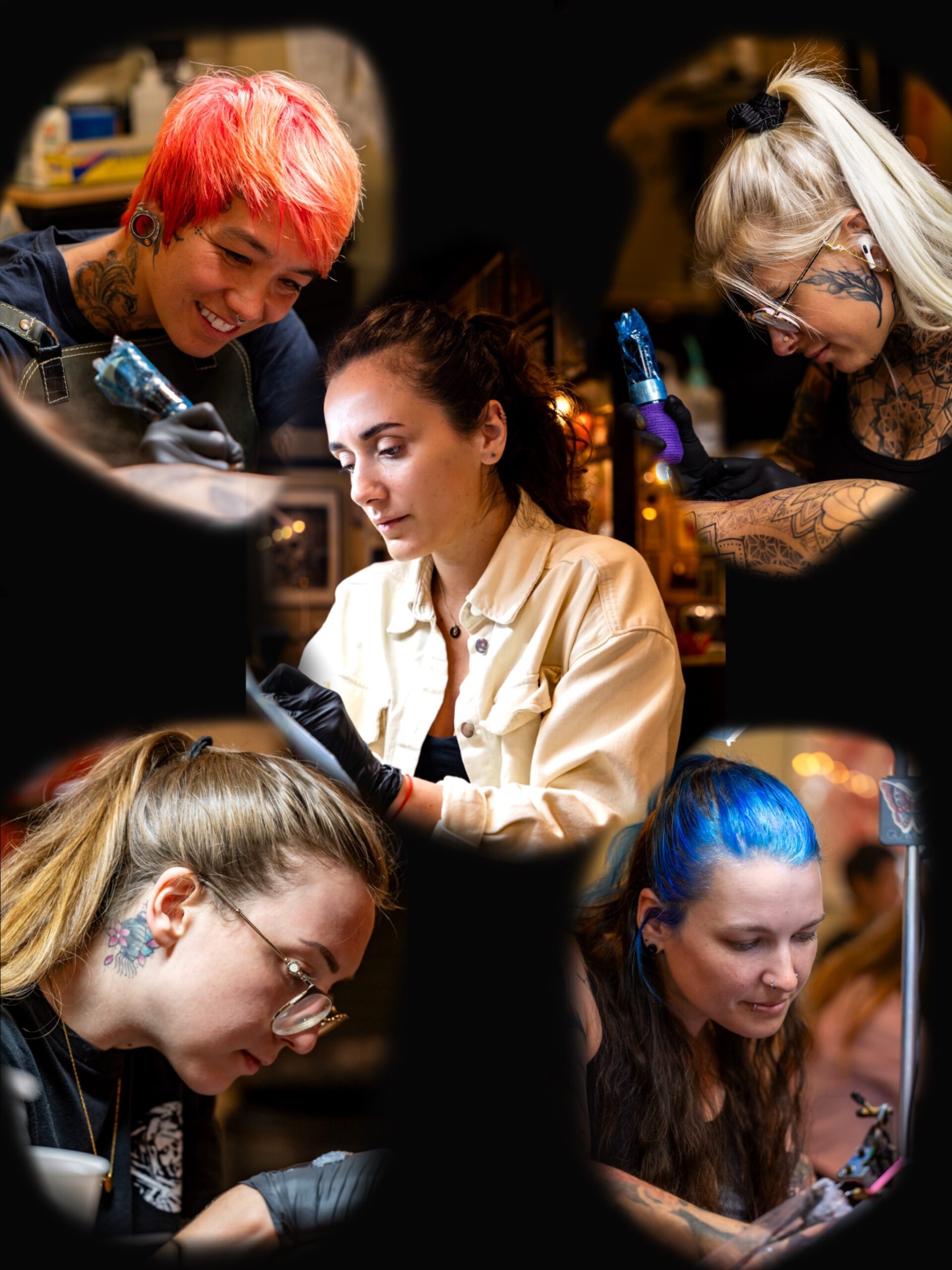 Female Tattoo Artists at Chapter One Tattoo